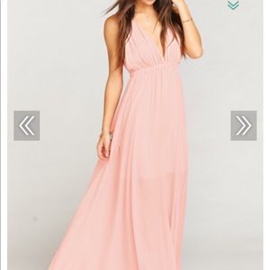 Show Me Your Mumu - AVA MAXI DRESS, Frosty Pink